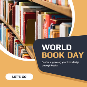World Book Day Instagram Post Instagram Post Design