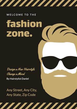Brown Fashion Hipster Poster Poster Design