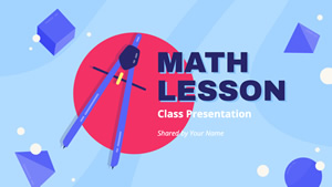 Math Lesson Presentation Design