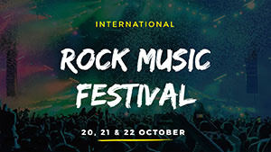 Rock Music Festival YouTube Thumbnail YouTube Thumbnail Design