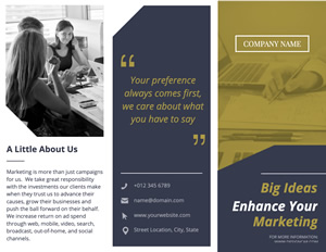 Company and Agency Brochure Design