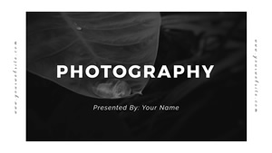 Photography Presentation Design