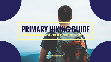 Hiking Guide YouTube Thumbnail Design