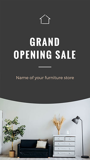 Grand Opening Sale Instagram Story Instagram Story Design