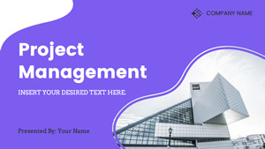 Project Management Presentation Design