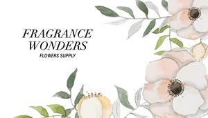 Flower Fragrance Business Card Business Card Design
