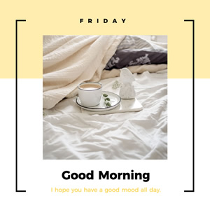 Good Morning Instagram Post Instagram Post Design