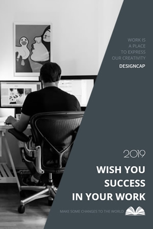 Work & Life Pinterest Graphic Design