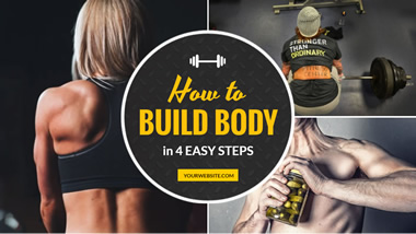 Build Body YouTube Thumbnail Design