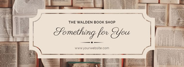 Unique Bookshop Facebook Cover Design