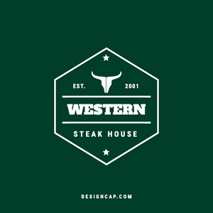 Steak House Logo Design