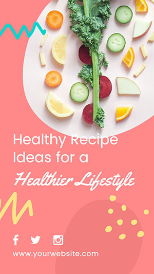 Recipe of the Day Instagram Story Instagram Story Design