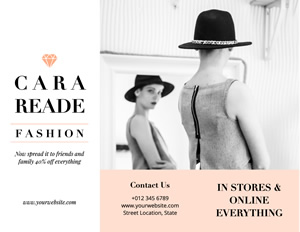 Lady Fashion Brochure Design