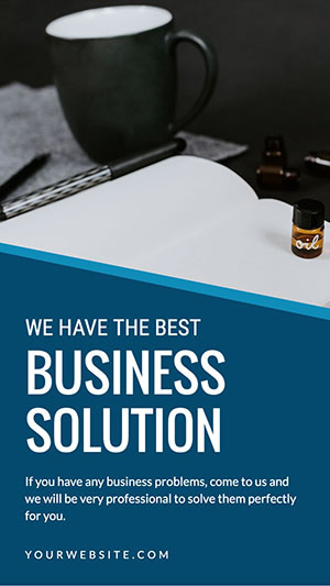 Business Solution Instagram Story Instagram Story Design