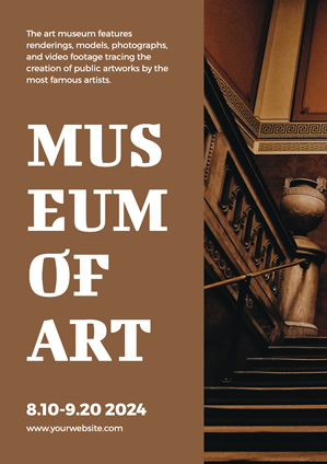 museum poster